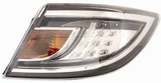 Stop spate lampa Mazda 6 Sedan / Hatchaback (GH) 11.2009-12.2012, fara suport bec; alb, LED+W21W; BestAutoVest partea Dreapta exterior