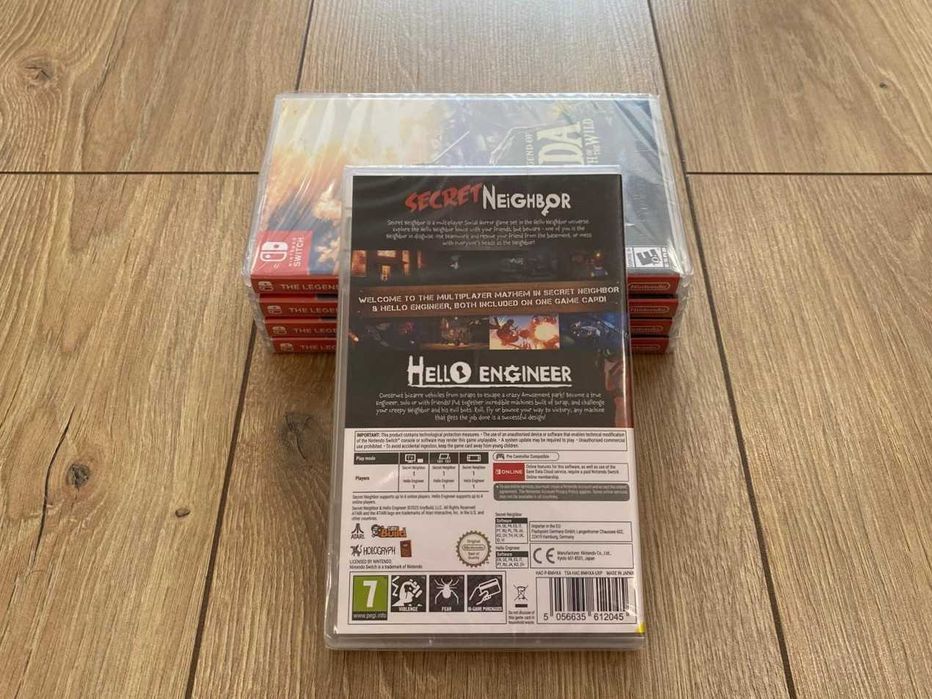 Новый Secret Neighbor + Hello Engineer Bundle Nintendo Switch