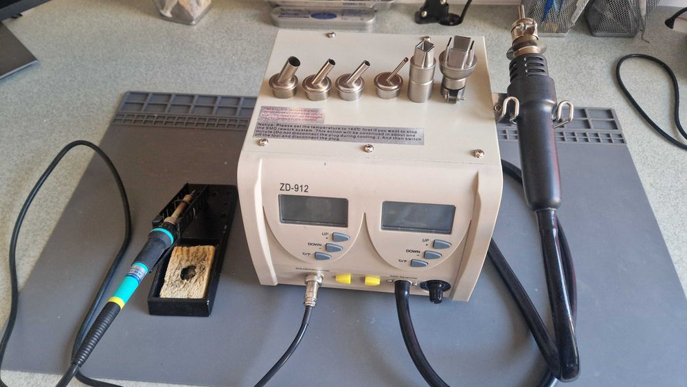 Stație de lipit ZD-912 + letcon nou