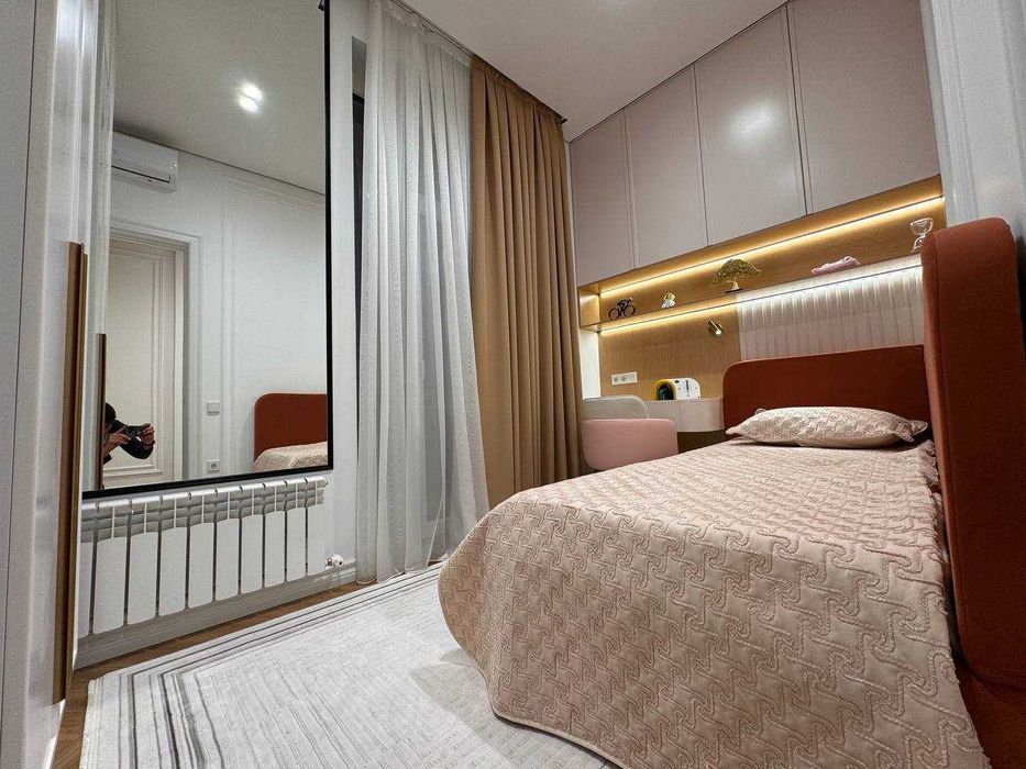 ЖК MIRABAD AVENUE! НОВАЯ 3х ком кв-ра с Авторским Ремонтом! Айбек ID03