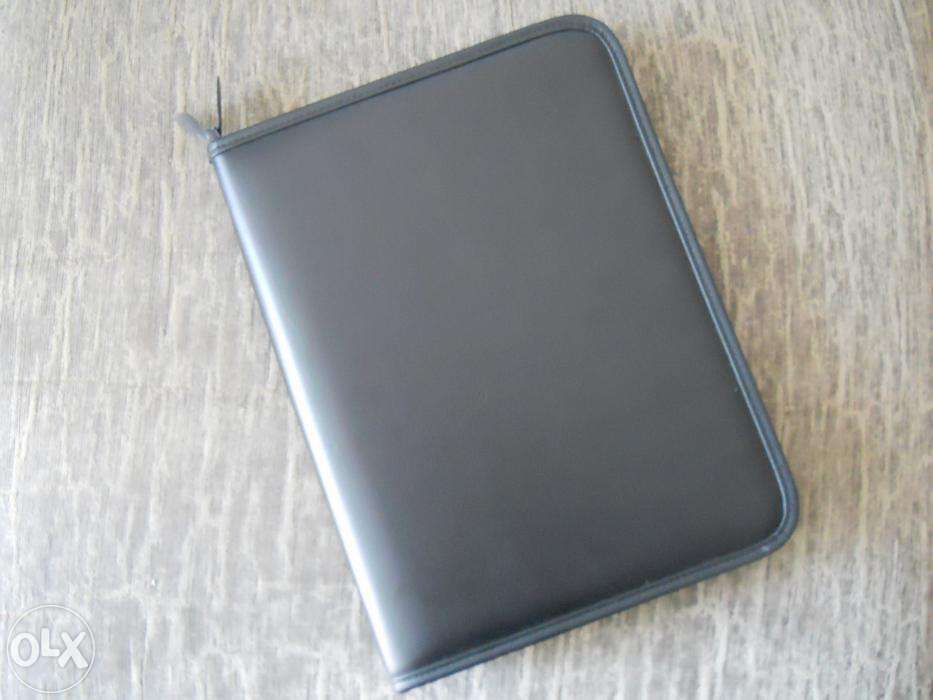 Mapa (agenda) business corporate, absolut noua, eleganta, neagra