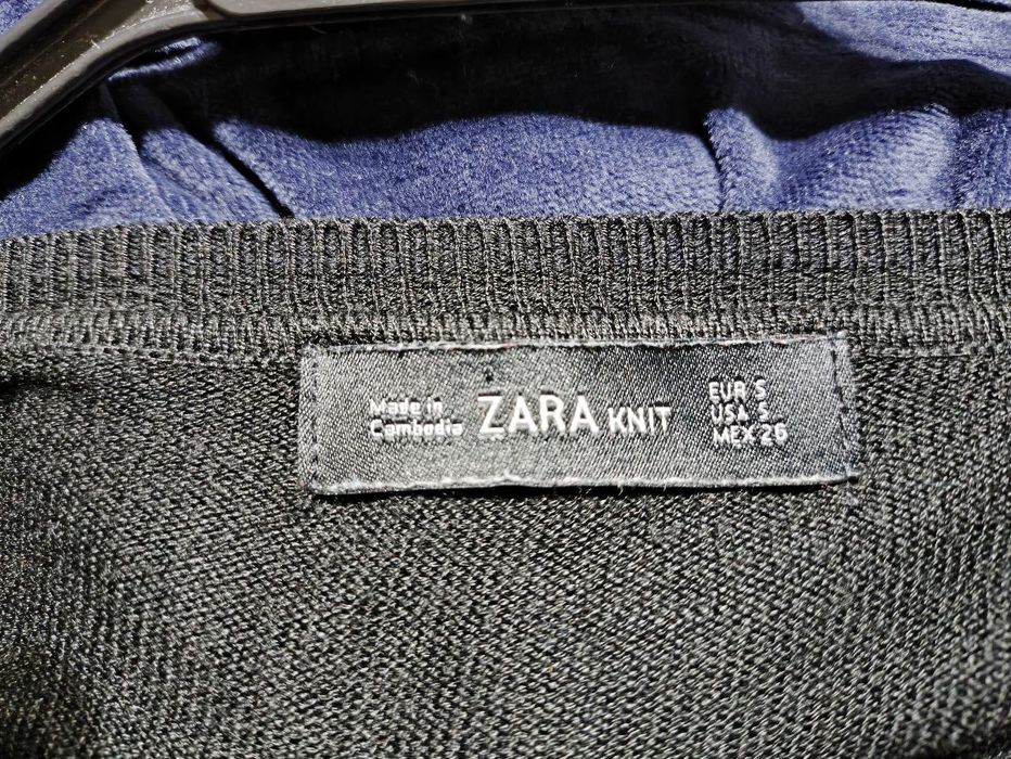 Кофточка чёрного цвета S