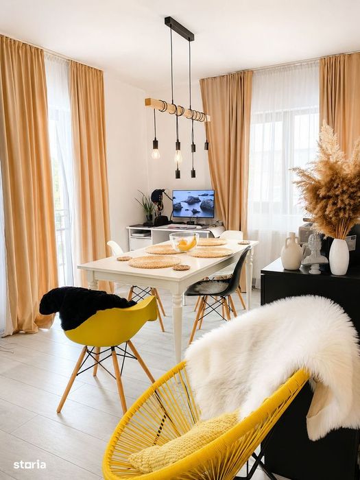 Apartament modern , 50,5m ,langa Baza sportiva Floresti , Sub Cetate