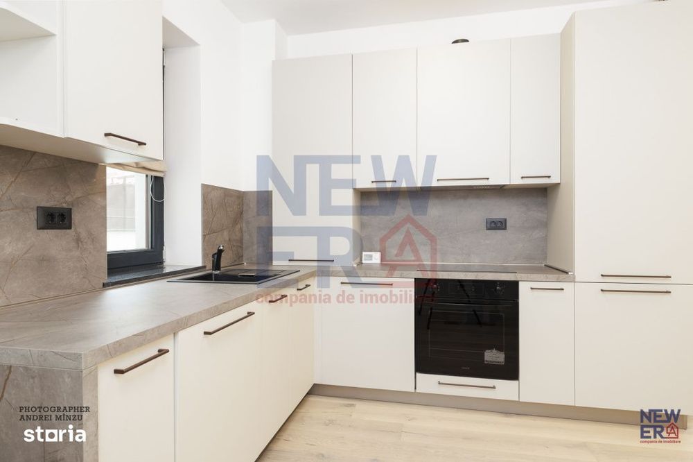 Apartament  NOU 3 camere cu terasa 10 mp in bloc boutique, zona Herest