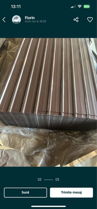 Tabla cutata colorata