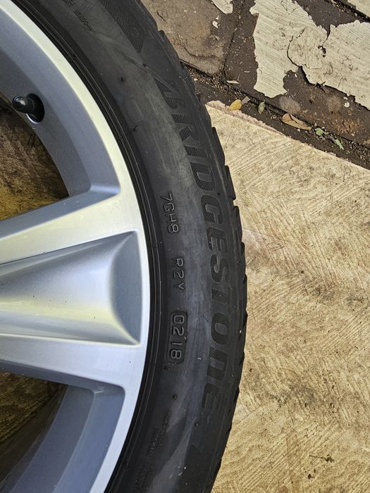 Jante aliaj 17" Skoda/Audi/Volkswagen cu anvelope 225/45/17 vara