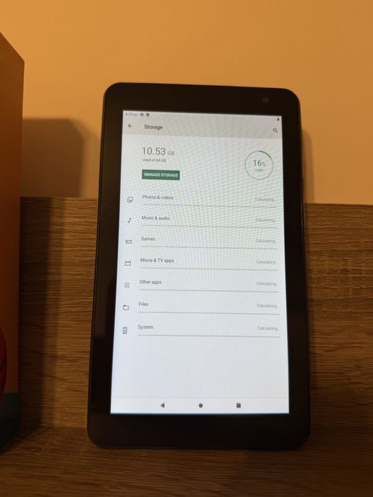 Tableta pentru copii, 7 inci, Android 13, octa-core, 4+4GB RAM, 64GB