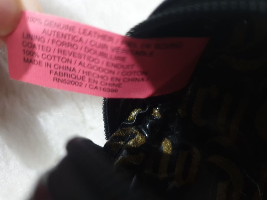 Penar piele naturala lacuita juicy couture 100% original