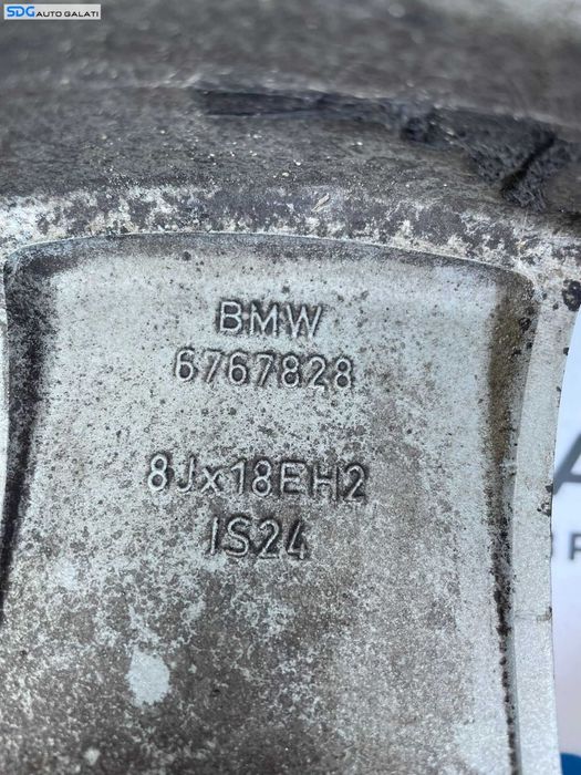 Roata Janta Aliaj Rezerva 245 50 18 R18 Style 175 8Jx18EH2 5x120 BMW Seria 7 E65 E66 2001 - 2008 Cod 6767828 [1336]