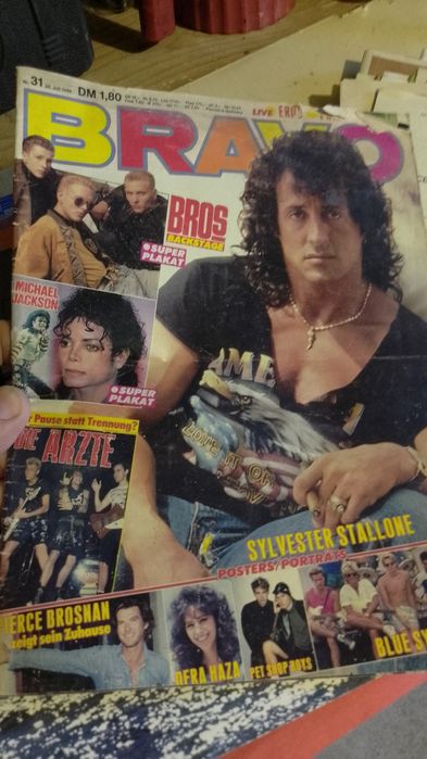 Revista BRAVO anii '80s