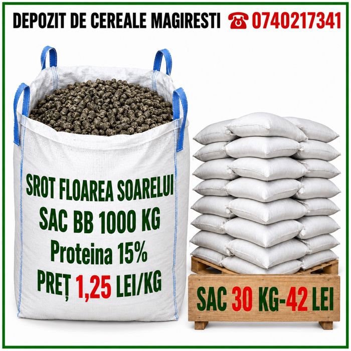 Srot de floarea soarelui 15%