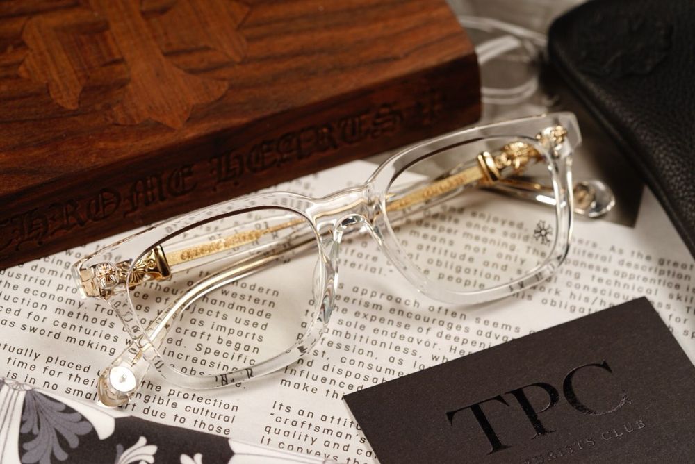 Очки Chrome Hearts прозрачные