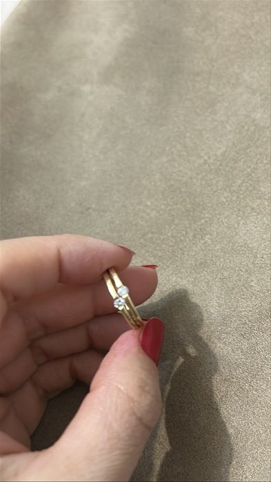 Кольцо с бриллиантами 750 пробы