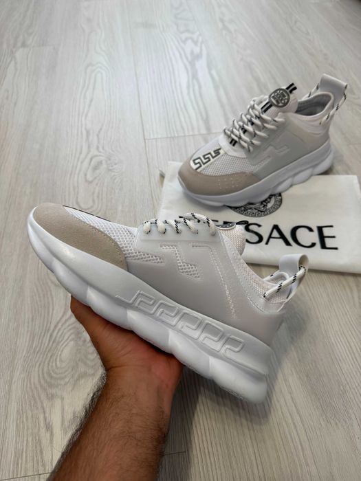 Adidasi VERSACE Chain Reaction l Produs NOU