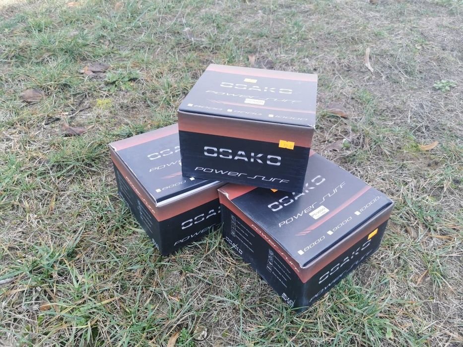 Три шарански макари 11лагера и червячна предавка Power Surf 9000/8000