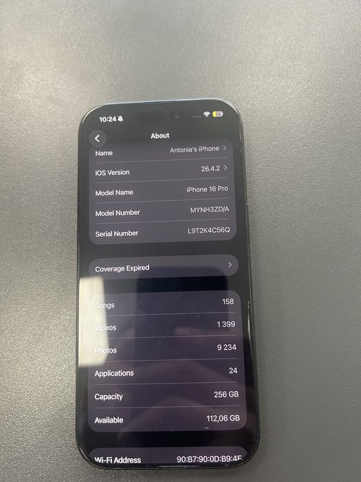 Iphone 16 pro 256GB