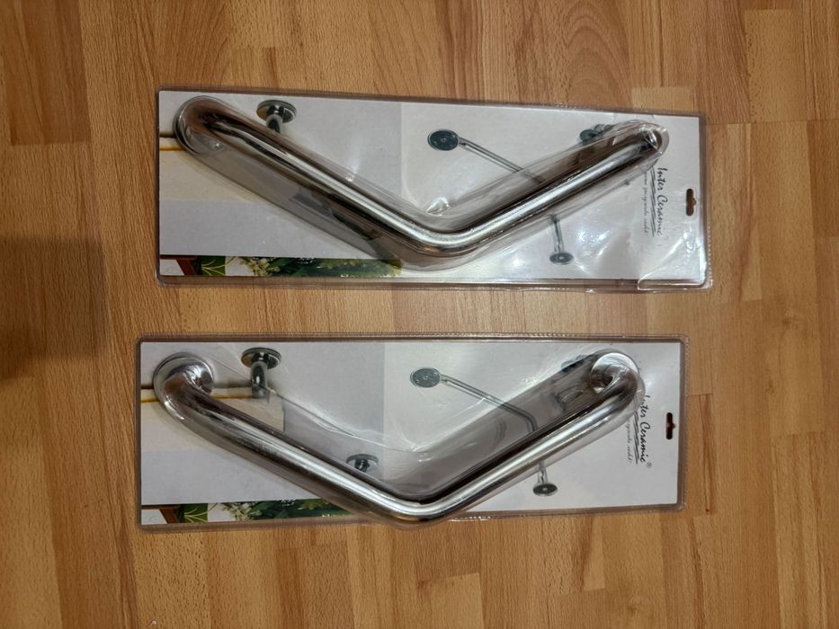 Повишено седало за тоалетна + дръжки за баня – 2 комплекти