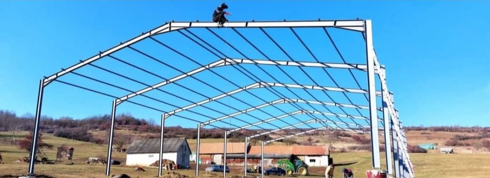 Hale metalice la comandă Producători la dimensiune cerute de client