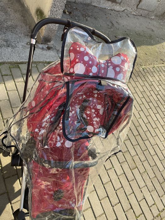 Намалена цена! Количка Cybex Priam Jeremy Scott Petticoat red dark