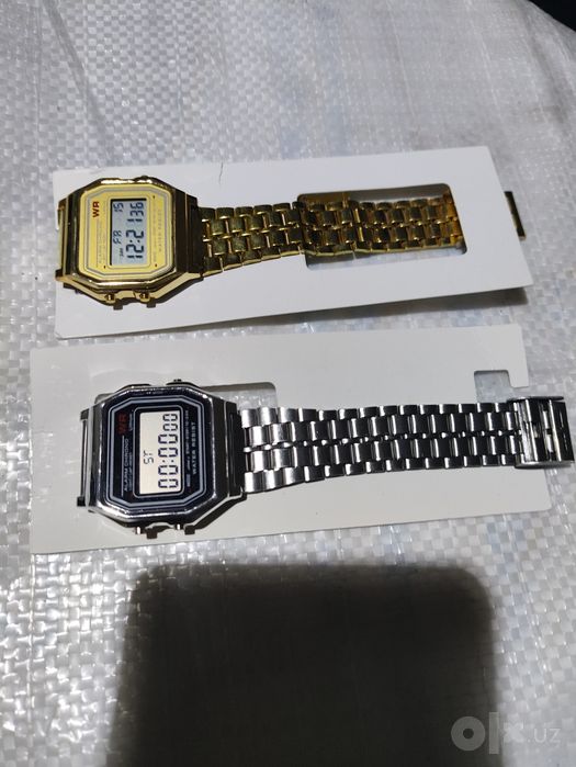 Наручные часы оптом для вашего бизнеса (дизайн Casio) — на металлическ