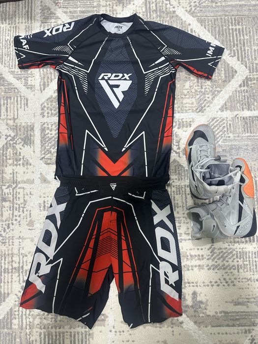 Рашгард RDX и боксерки nike hyperko 2