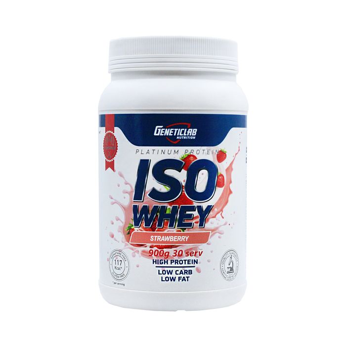 Протеин изолят Geneticlab Iso whey 30 порций 900 гр