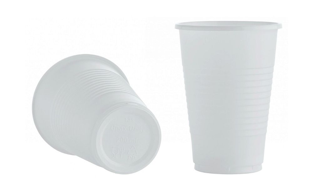 Стакан одноразовый 0,2л по 100 штук в упаковке