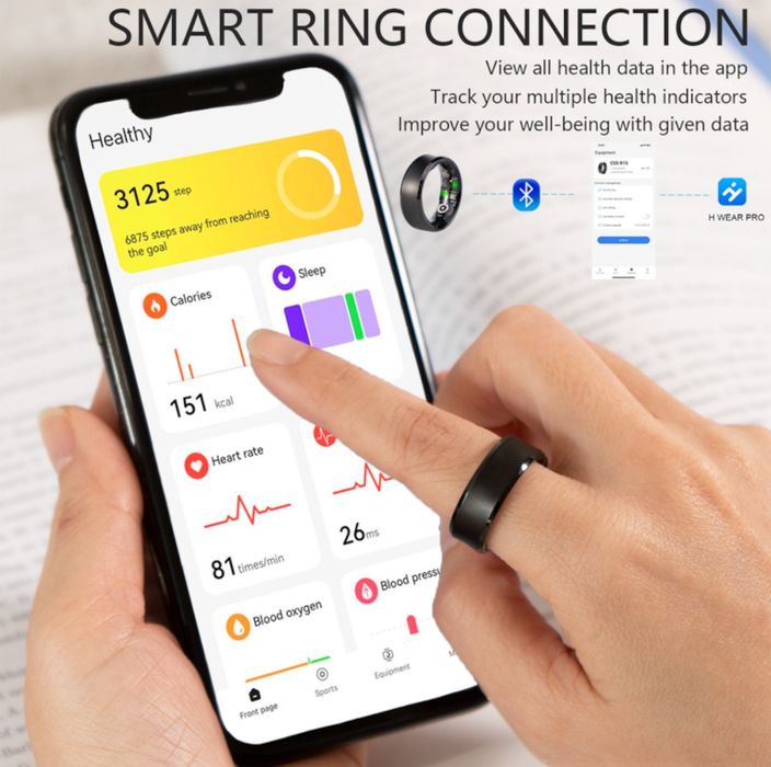 Смарт пръстен НОВ Smart Ring