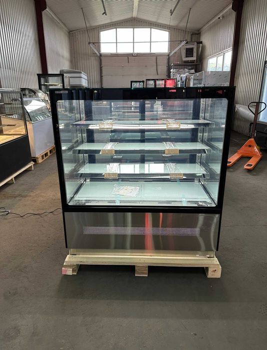 Vitrina Frigorifica Prajituri Malmo INOX 120cm / Danemarca/ NOU