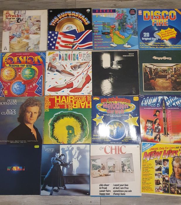 Discuri vinil selecții, 20 lei bucata