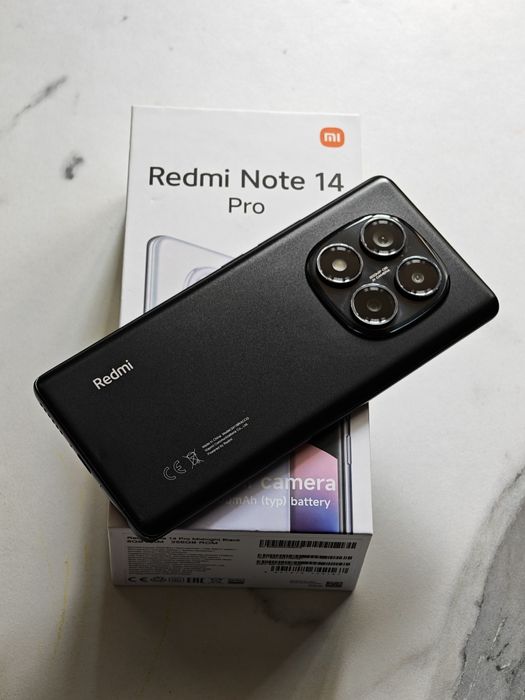 Redmi Note 14 Pro 256 gb Ram 8+6 полный комплект