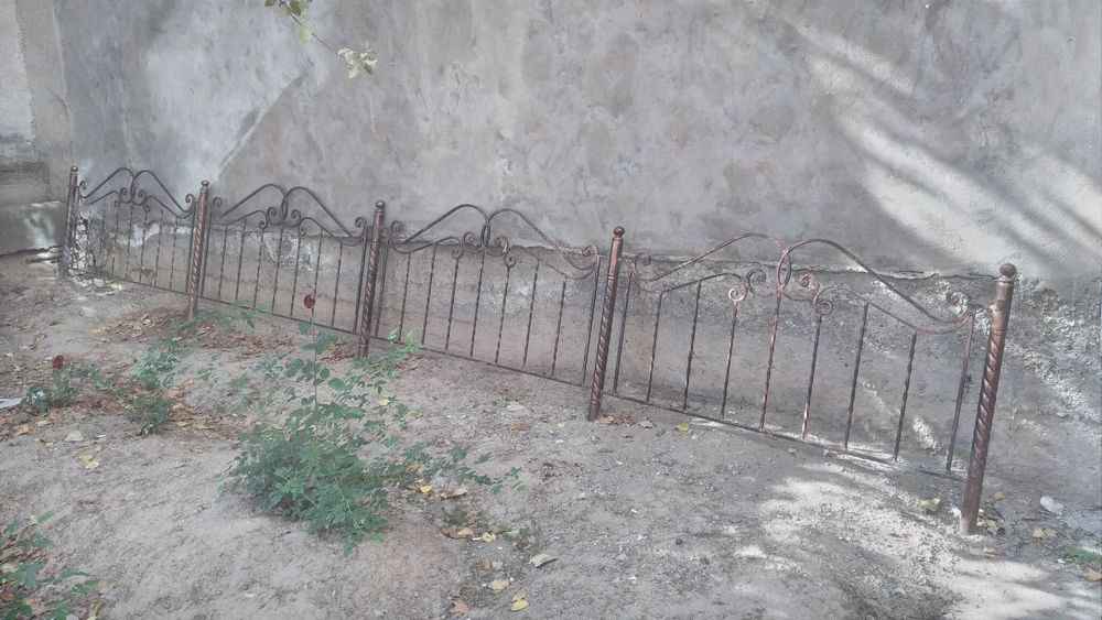 Б/у кованные огорождения