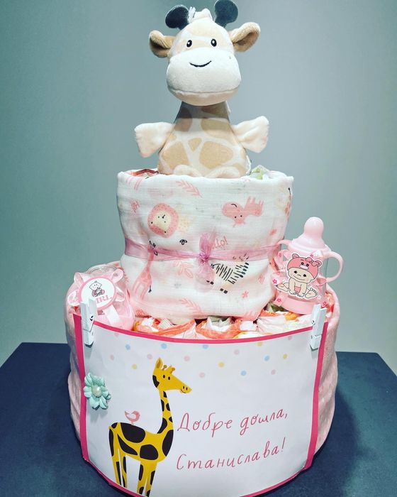 Торта от памперси