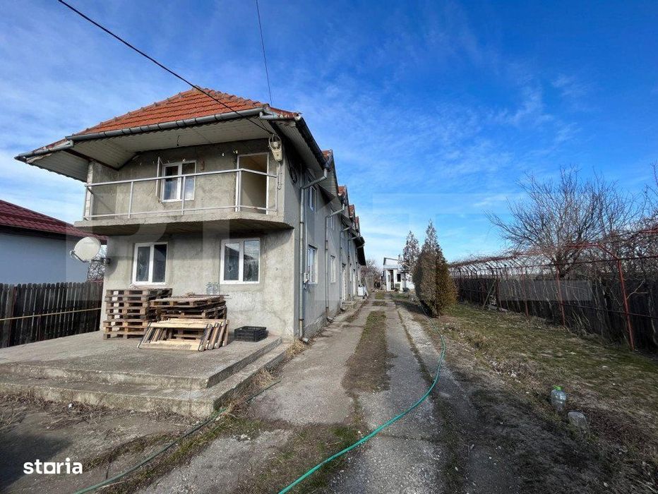 Casa P+1  + hala, cu 2083 mp de teren, zona Aeroport/Peugeot