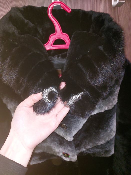 Шуба мутоновая женская