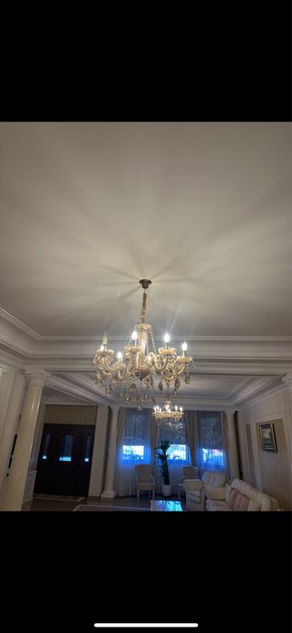 Lustre candelabre cristal