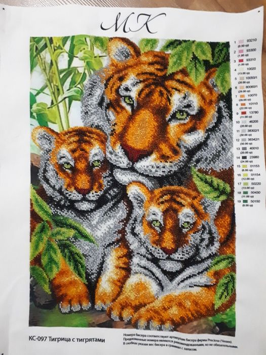 Картина из бисера