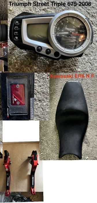 Piese motociclete (Monster 696, SV650, R125, RC/Duke125, Triumph,Kawa)