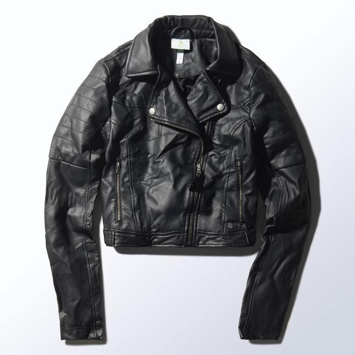 Ново кожено яке Адидас / Adidas Neo Biker Jacket Selena Gomez
