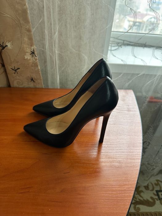 Туфли кожаные, лодочки