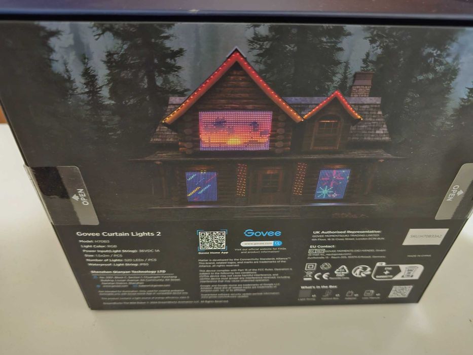 govee cusrtain lights 2 the wild robot НОВИ