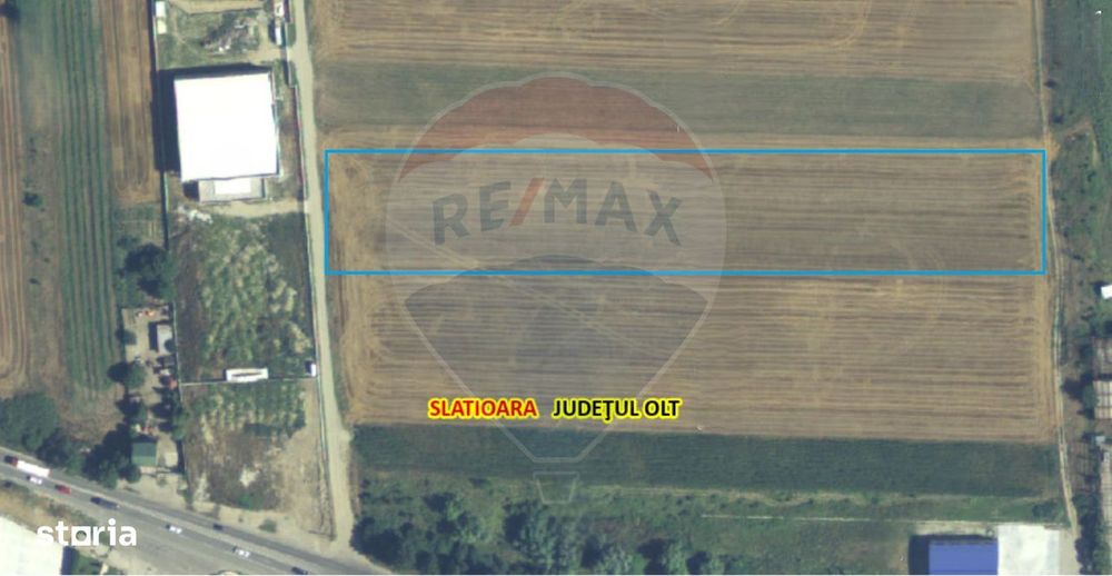 Teren 6,200mp Slatioara / Strada Industriilor