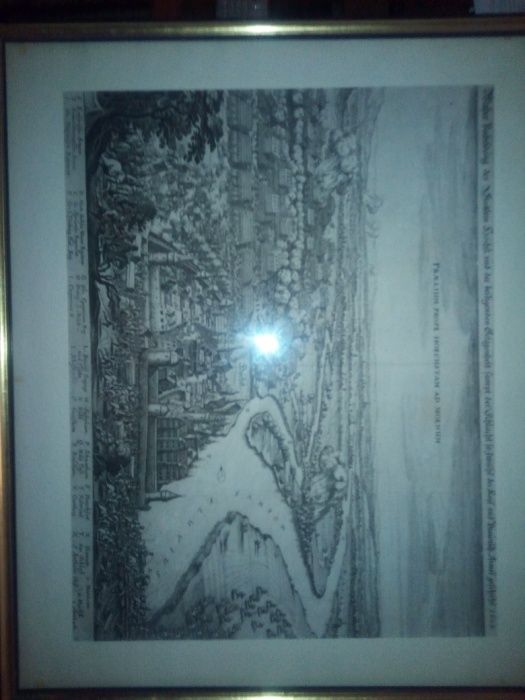 Много стари гравюри немски от 1800 година