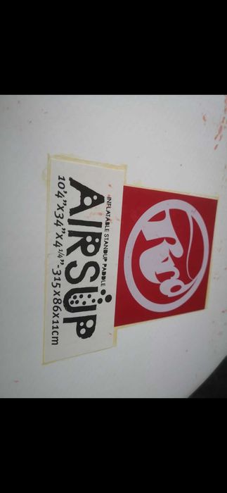 Надуваем AirSup Board RRD
