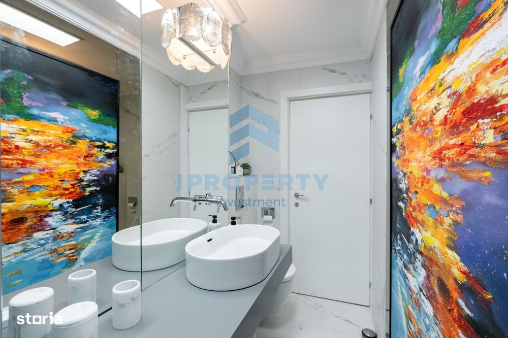 Apartament cu 4 camere mobilat Designer zona Victoriei Guvern