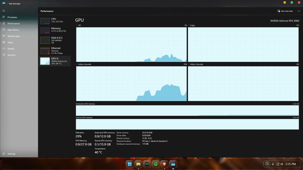 Acer Predator 3000 | i5-12400F, RTX 3060 12VRAM, 32RAM
