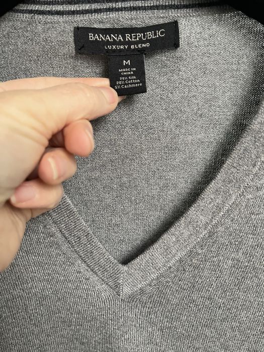 Pulover barbatesc, marime M, matase, nou