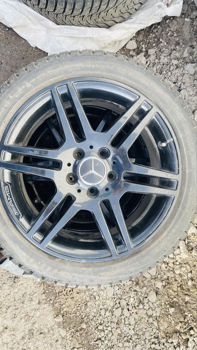 Титановые диски на Mercedes