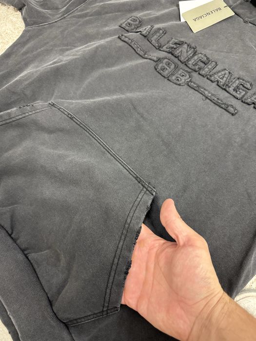 Hanorac hoodie Balenciaga bumbac 100% colectie noua Premium