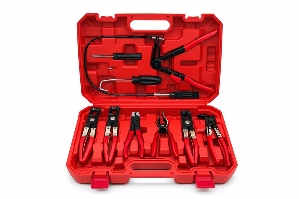 Trusa Clesti Auto 9 Piese Profesionala Set Complet Service